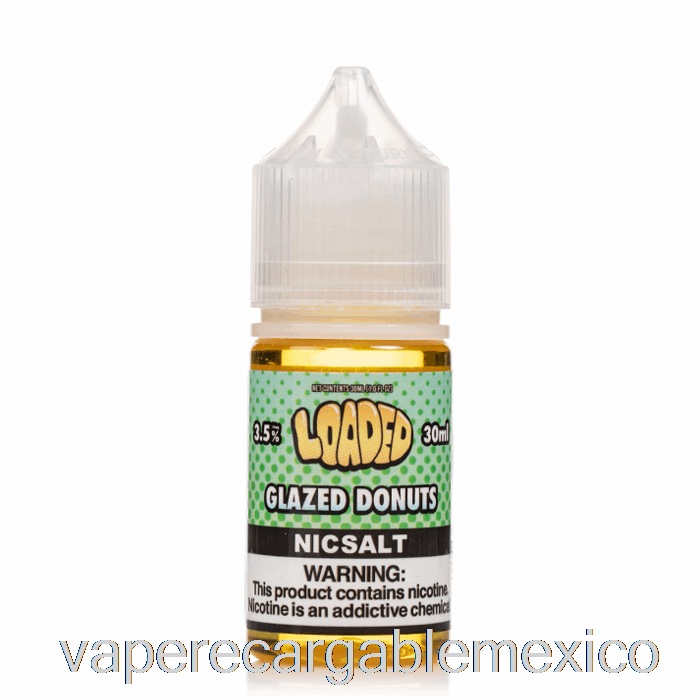 Vape Recargable Donut Glaseado - Sales Cargadas - Vapores Despiadados - 30ml 50mg